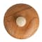 Hello Honey® 5" Green Botanical Design Stoneware Canister